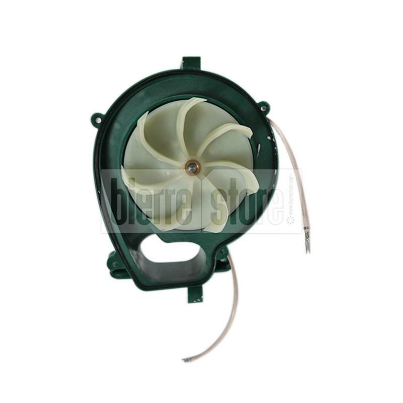 Dettaglio motore compatibile Folletto VK122 VK121 con cavetti di alimentazione inclusi u2013 ricambio potenziato 500 watt