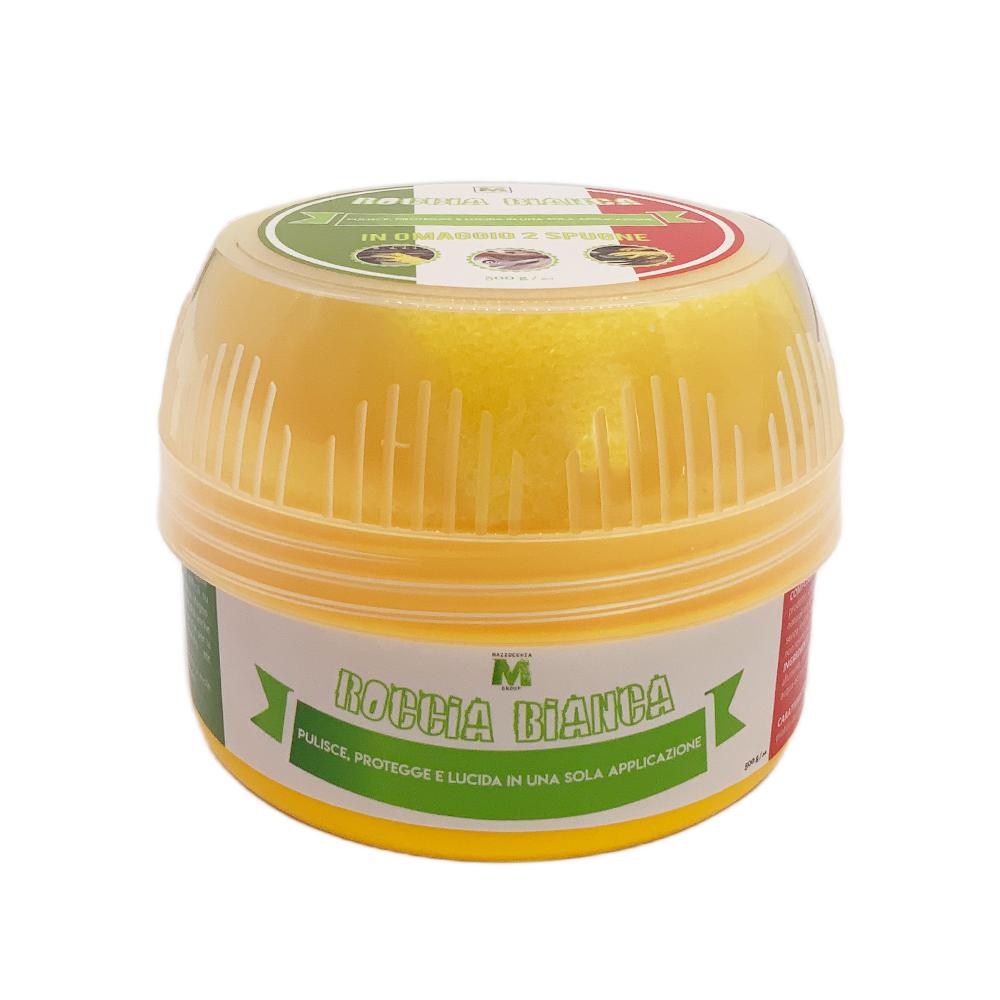 roccia bianca detergente universale biodegradabile roccia bianca 500g + 2 spugne - foto 2 roccia bianca detergente universale biodegradabile roccia bianca 500g + 2 spugne - foto 2