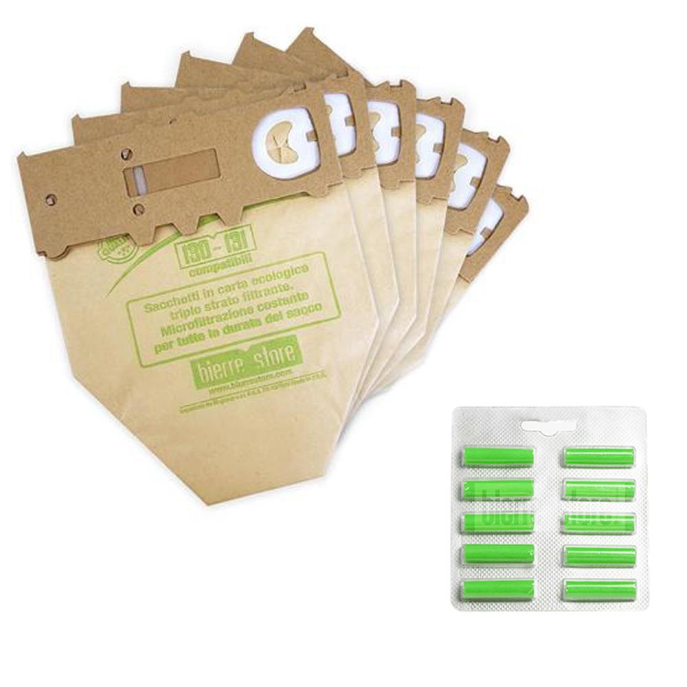 vorwerk vorwerk folletto vk131 rigenerato + 6 sacchetti e granuli profumati - foto 4