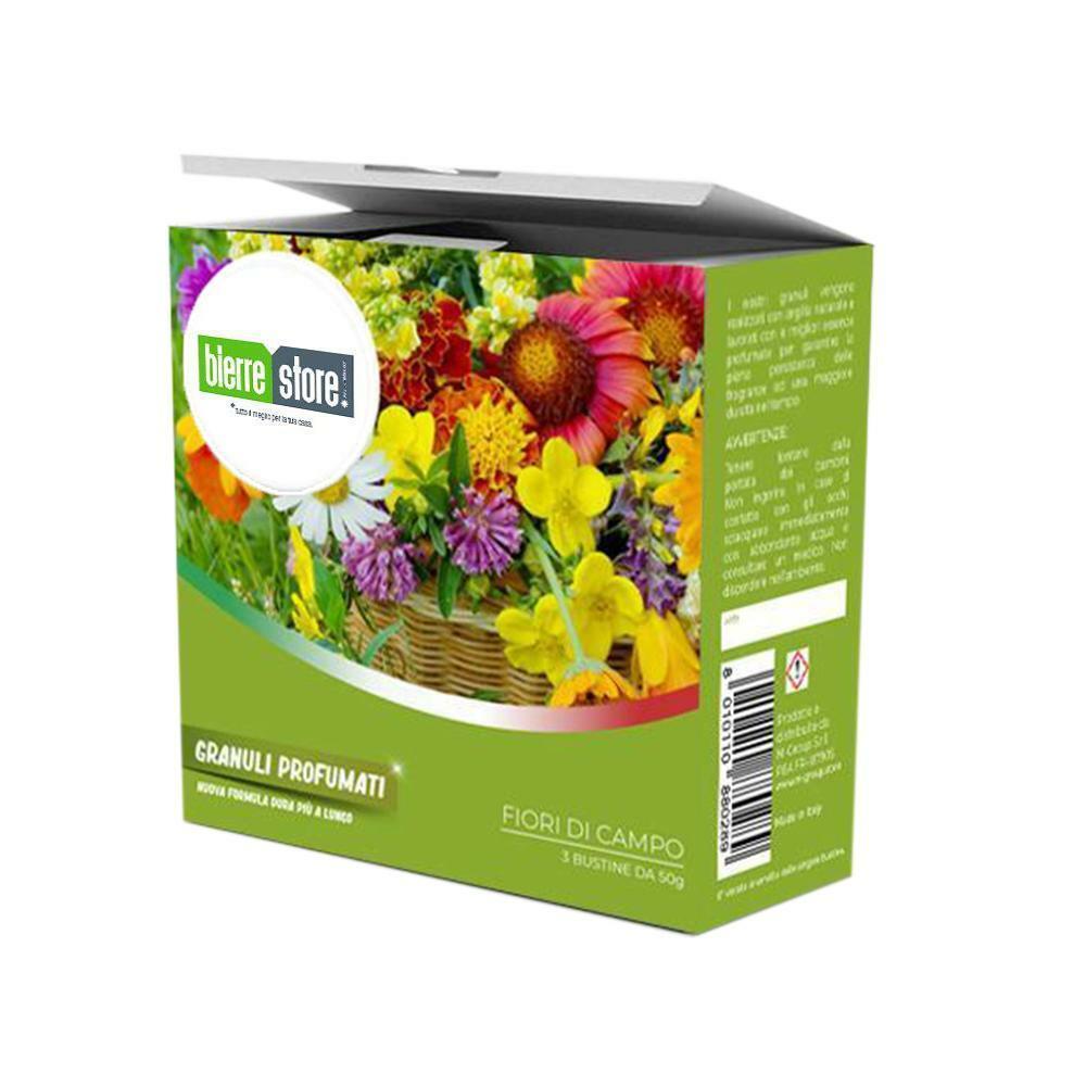 bierre store sacchetti folletto vk 135-136 6 pz + granuli profumati fiori di campo+ filtri compatibili - foto 2