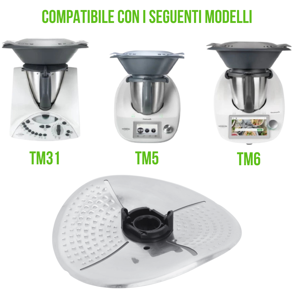 bierre store pelapatate inox bimby tm31-tm5-tm6 compatibile - foto 2